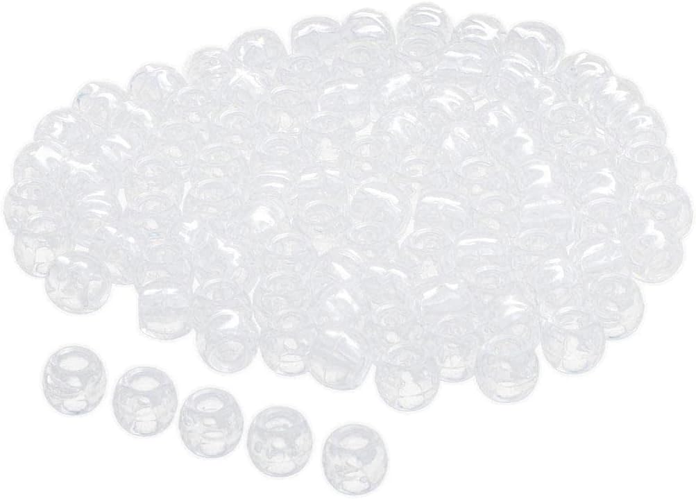 MagiDeal 100pcs Perles de Cheveux Barrettes Magiques pour Coiffure Diy Extensions de cheveux