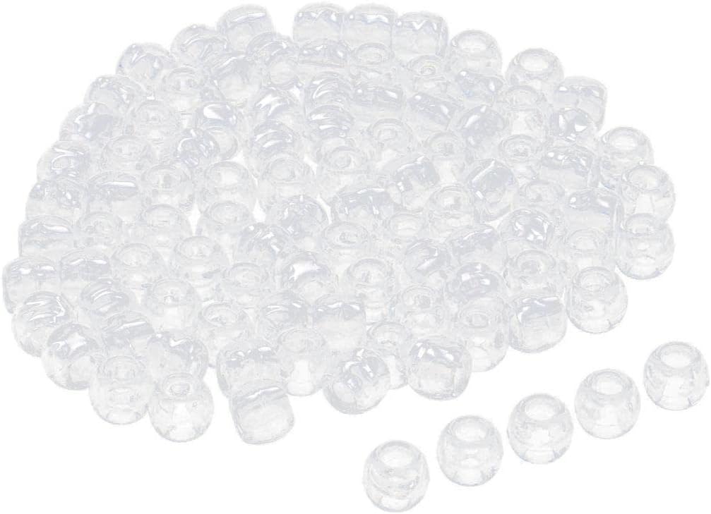 MagiDeal 100pcs Perles de Cheveux Barrettes Magiques pour Coiffure Diy Extensions de cheveux