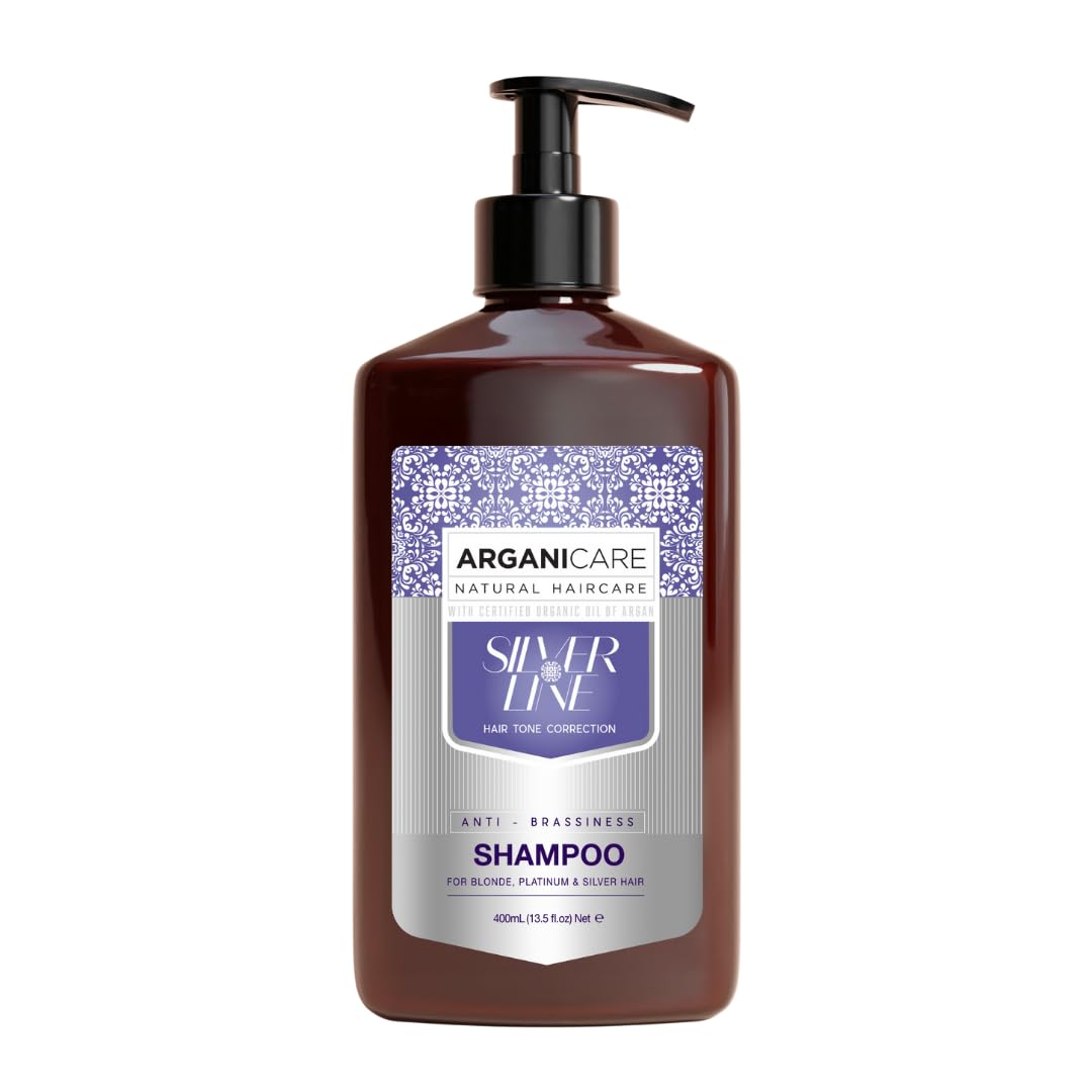 ARGANICARE Shampooing Régénérant Fortifiant Biotine & Huile d’Argan – Vitalité, Nutrition et Résistance – Renforce la Fibre Capillaire – Cheveux Fragilisés et Ternes – 400 mL
