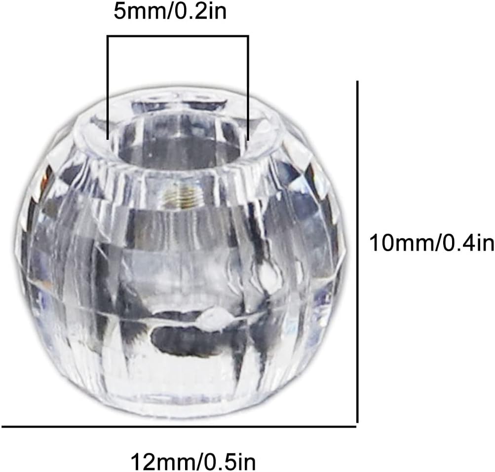 Perles de cheveux, anneau d'extension de cheveux en plastique transparent antirouille pour cheveux