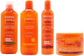 Cantu Crème à friser à la noix de coco 340,2 g avec shampooing et après-shampoing sans sulfate 340,2 g et crème activatrice hydratante au beurre de karité 340,2 g