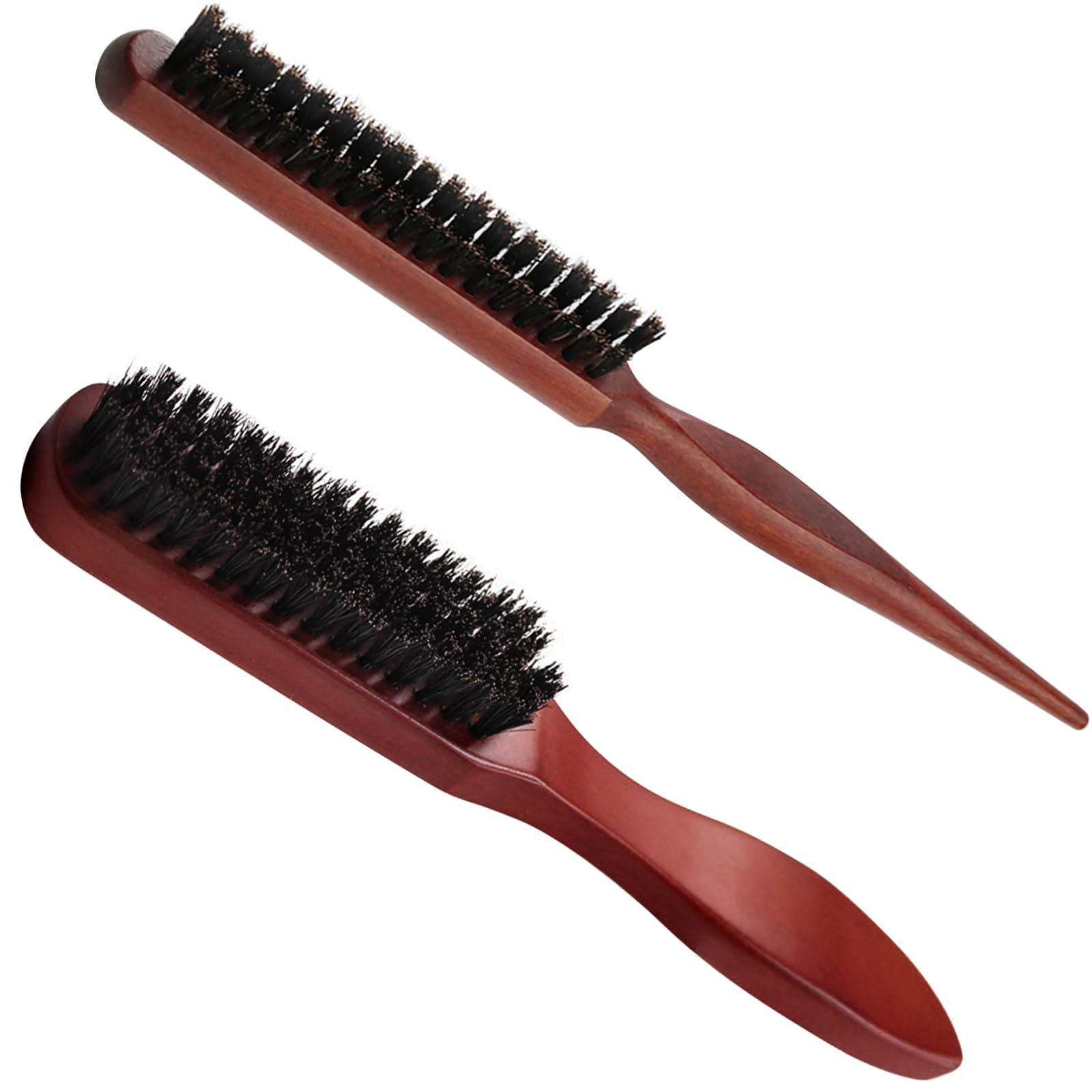 Sularpek 3 PCS Peigne à Queue Antistatique en Fibre de Carbone, Coiffant, de Séparation, à Queue de Rat pour Cheveux de Salon - Femmes et Hommes