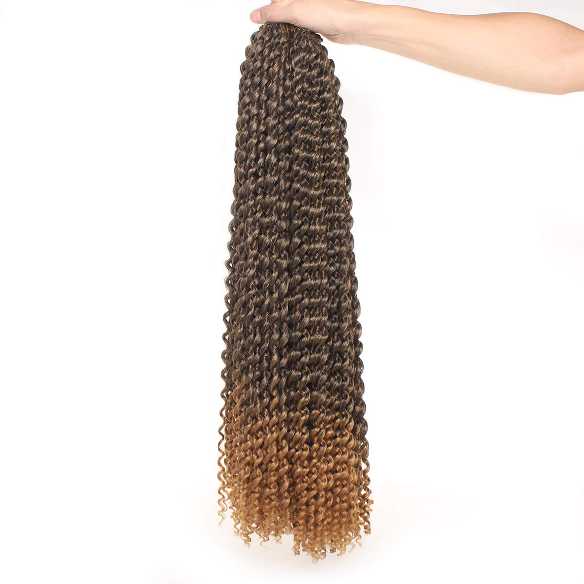 Xtrend Lot de 7 paquets d’extensions de cheveux Passion Twist - 18 mèches par paquet - 30,5 cm - Cheveux tressés au crochet