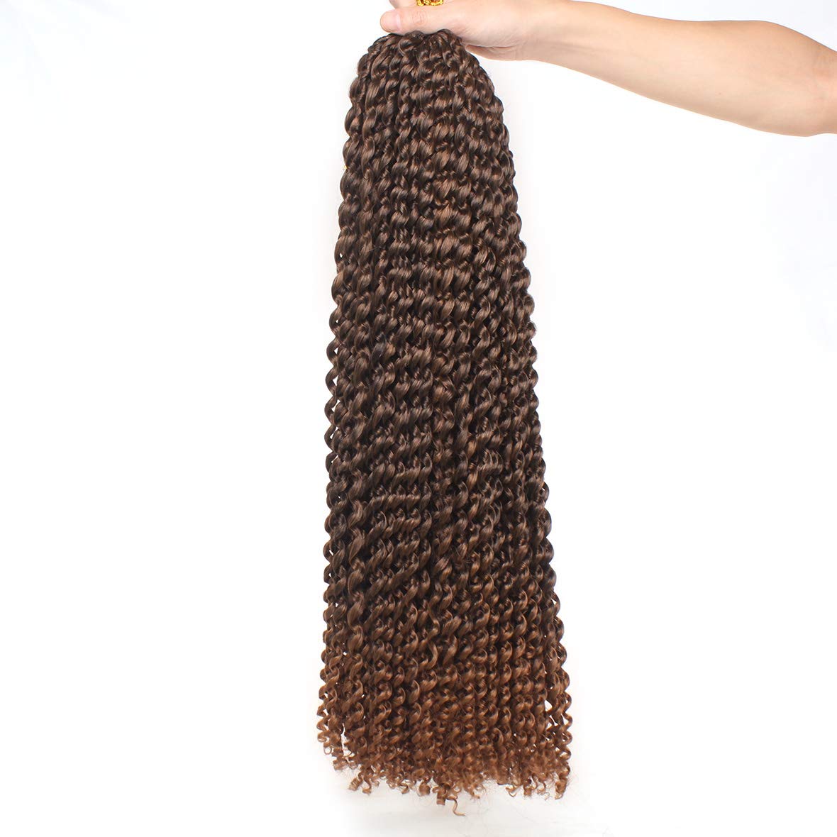 Xtrend Lot de 7 paquets d’extensions de cheveux Passion Twist - 18 mèches par paquet - 30,5 cm - Cheveux tressés au crochet