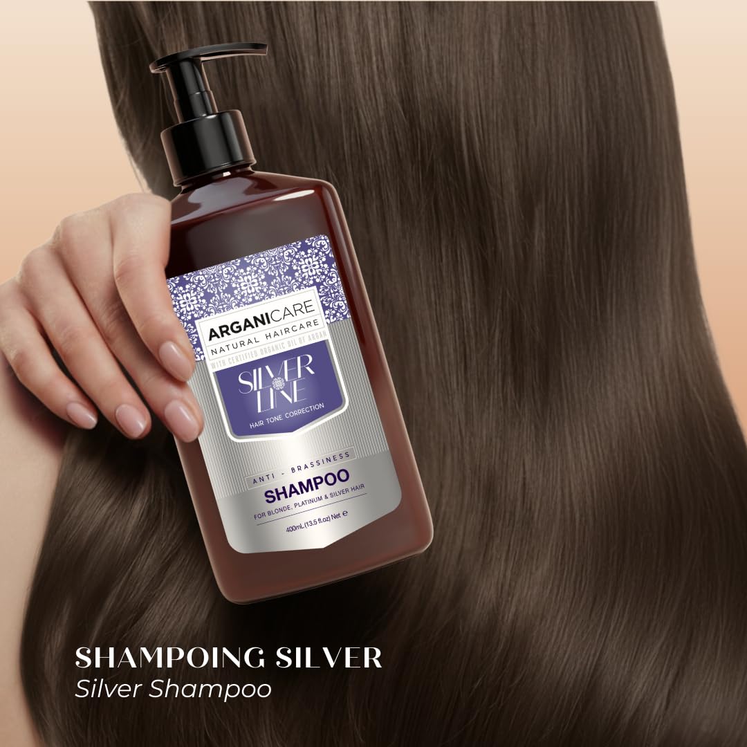 ARGANICARE Shampooing Régénérant Fortifiant Biotine & Huile d’Argan – Vitalité, Nutrition et Résistance – Renforce la Fibre Capillaire – Cheveux Fragilisés et Ternes – 400 mL