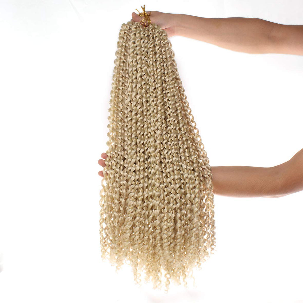 Xtrend Lot de 7 paquets d’extensions de cheveux Passion Twist - 18 mèches par paquet - 30,5 cm - Cheveux tressés au crochet