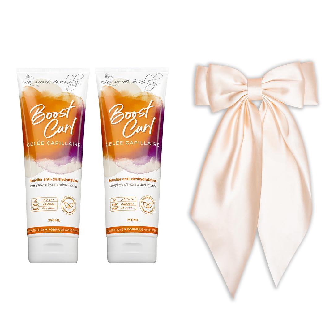 Les Secrets de Loly – Routine Cheveux Bouclés – Perfect Match + Pink Paradise + Kurl Nectar + Boost Curl – Hydratation & Définition – Formule Naturelle – Cheveux Ondulés, Bouclés & Frisés