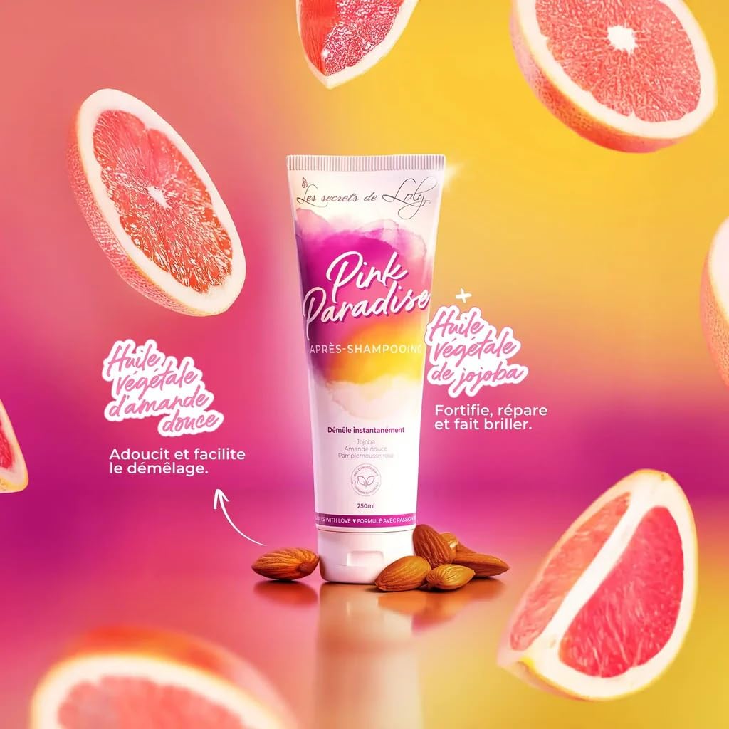 Les Secrets de Loly – Routine Cheveux Bouclés – Perfect Match + Pink Paradise + Kurl Nectar + Boost Curl – Hydratation & Définition – Formule Naturelle – Cheveux Ondulés, Bouclés & Frisés