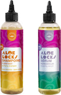 Aloe Locks | Shampoing Purifiant Baobab-Ortie 250ml + Sérum Réparateur et Activateur de Pousse 250ml | Lutte contre la Chute des Cheveux | Stimule la Pousse Capillaire | Fabriqué en France