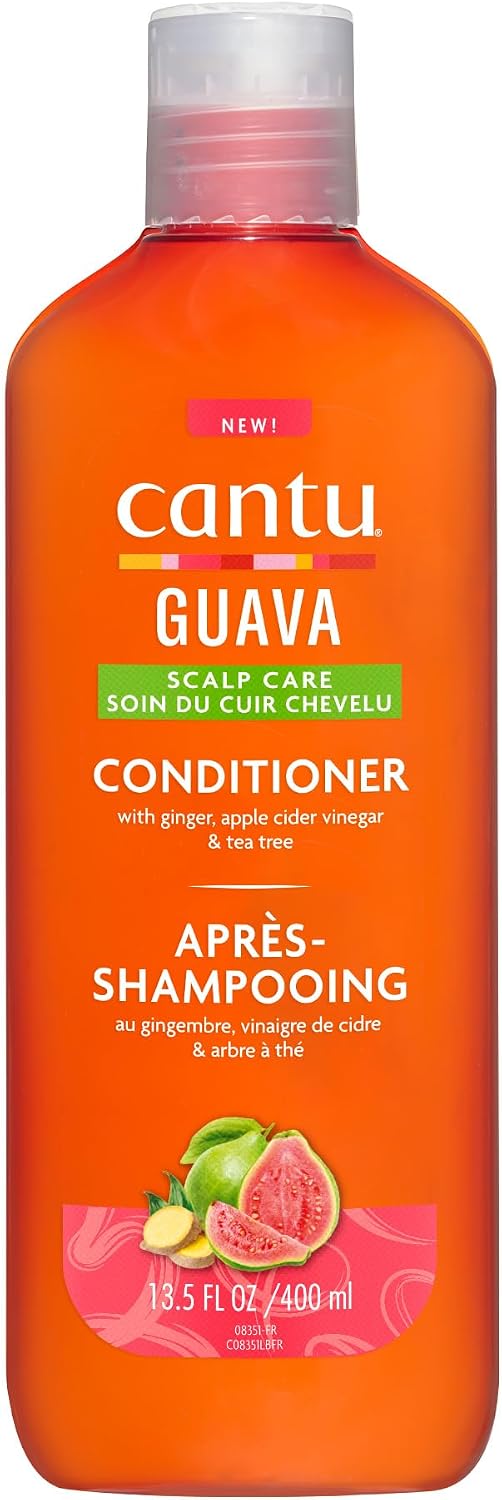 Cantu - Après-Shampooing Apaisant pour le Cuir Chevelu à Base de Goyave 400 ml