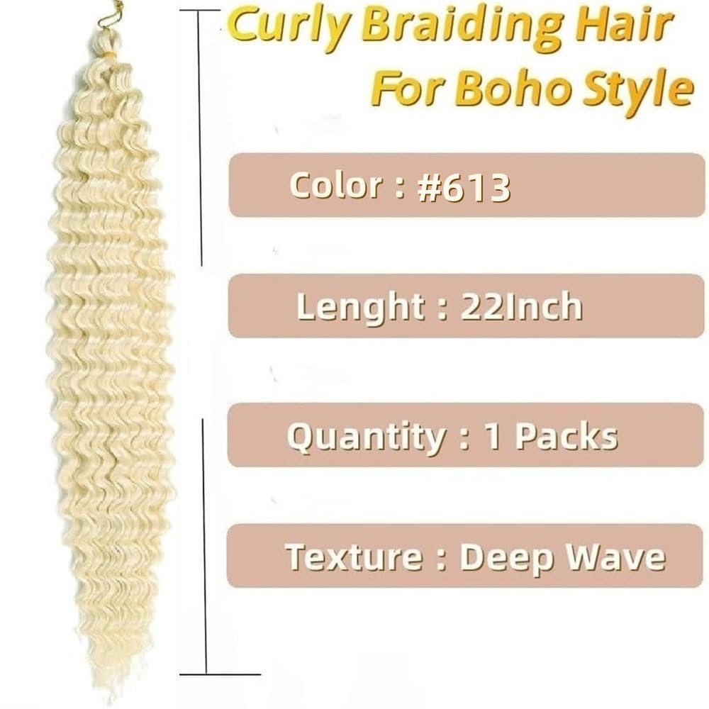Bouclé Braiding Hair For Boho Braids Meches Rajout Cheveux Tresses For Bohemian Braids Pré-Étirés Meches Pour Tresses Africaine Meche Naturelle Pour Tresse（#Brown ，Total De 6 Packs) ）