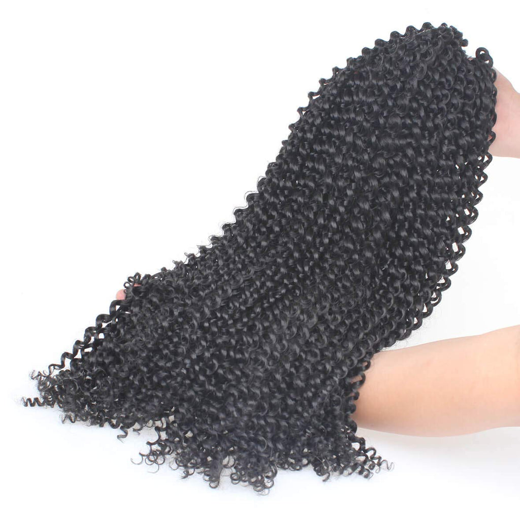 Xtrend Lot de 7 paquets d’extensions de cheveux Passion Twist - 18 mèches par paquet - 30,5 cm - Cheveux tressés au crochet