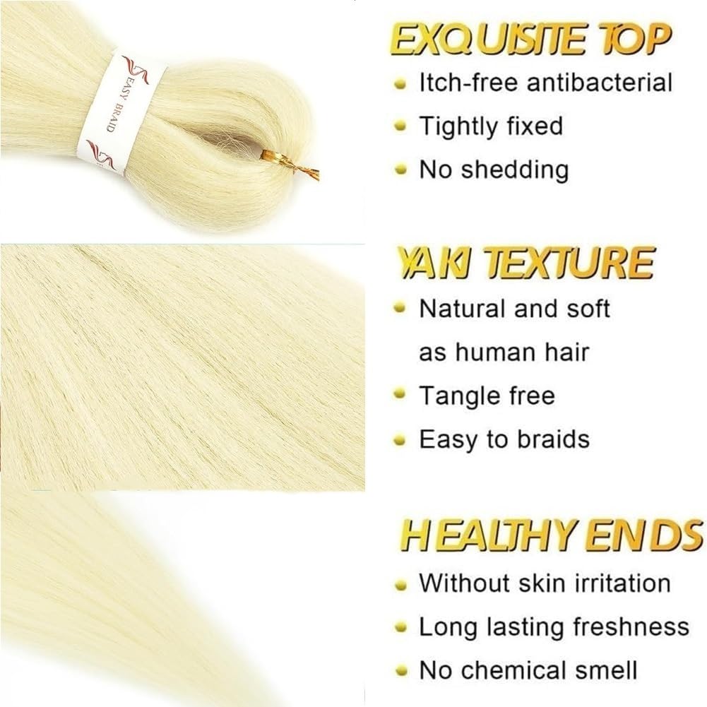 Bouclé Braiding Hair For Boho Braids Meches Rajout Cheveux Tresses For Bohemian Braids Pré-Étirés Meches Pour Tresses Africaine Meche Naturelle Pour Tresse（#Brown ，Total De 6 Packs) ）
