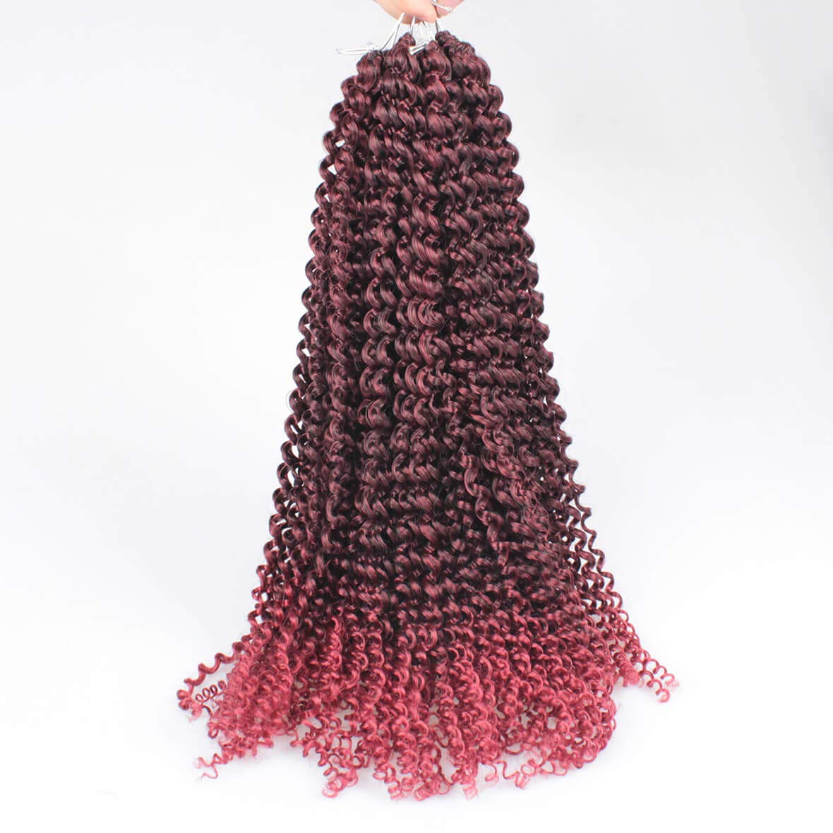 Xtrend Lot de 7 paquets d’extensions de cheveux Passion Twist - 18 mèches par paquet - 30,5 cm - Cheveux tressés au crochet
