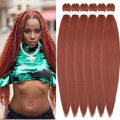 YDDM Meches Pour Tresses Africaine Rose et blanc Rajout Cheveux Tresses Texture Yaki Easy Install pour Debutants 20 Pouces 3 Paquets Cheveux Legers Naturels pour Box Braids Twist Crochet Styles