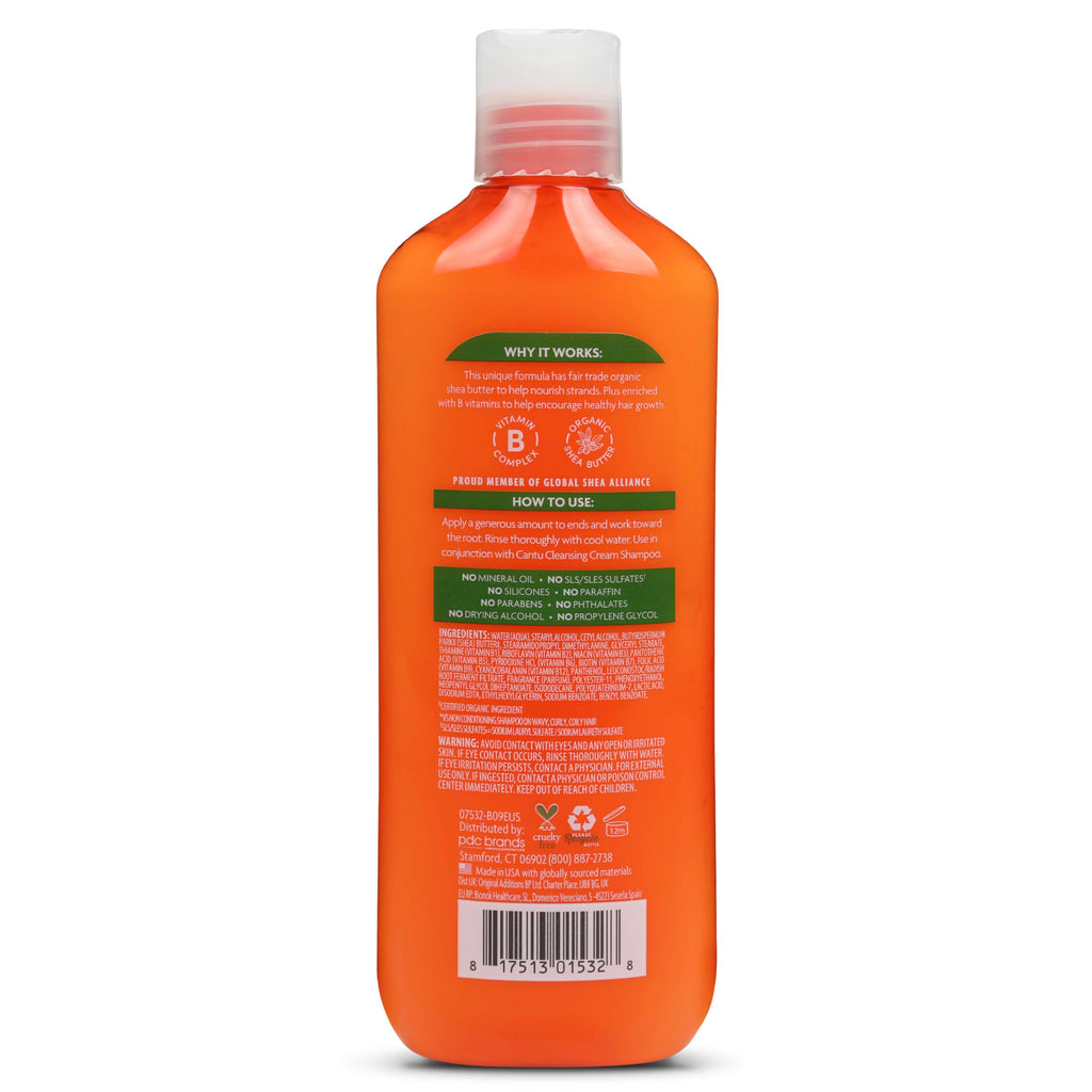 Cantu Après-Shampooing Crème Hydratant, au Beurre de Karité, 400 ml (l’Emballage Peut Varier)