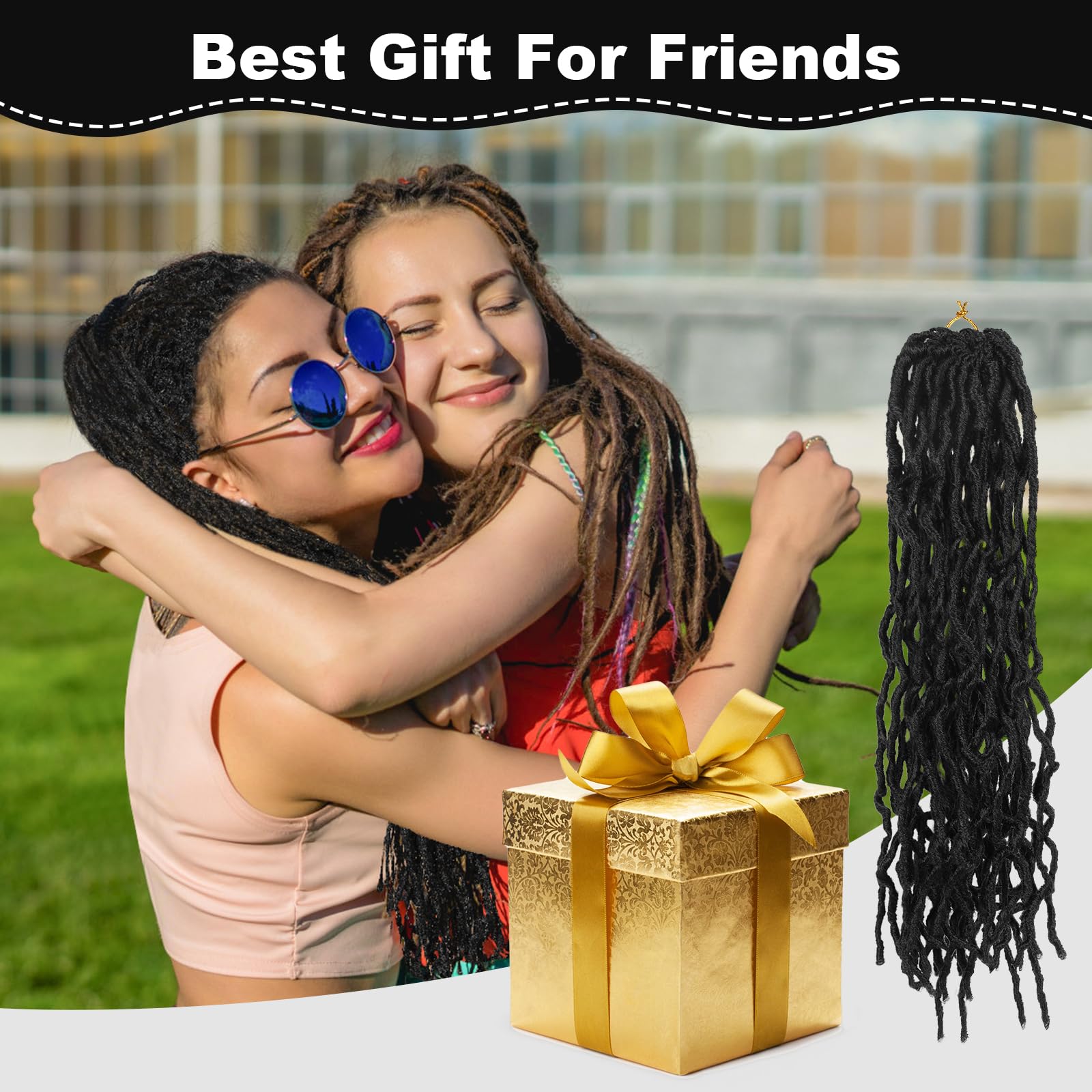 Aomig Rajout Cheveux Tresse, Jumbo Braids Meches, 65cm Extension de Cheveux de Fibre Synthétique pour Crochet Twist Tressage (4 couleurs)