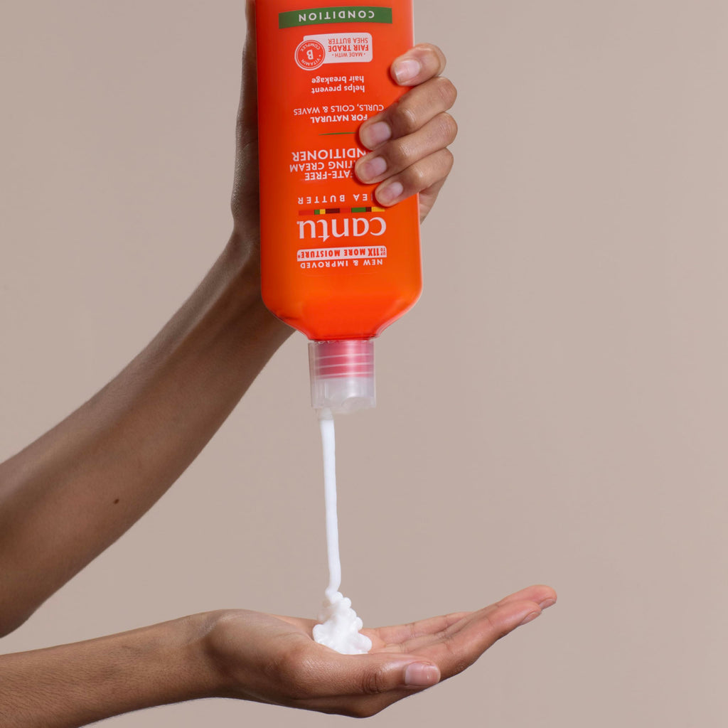 Cantu Après-Shampooing Crème Hydratant, au Beurre de Karité, 400 ml (l’Emballage Peut Varier)