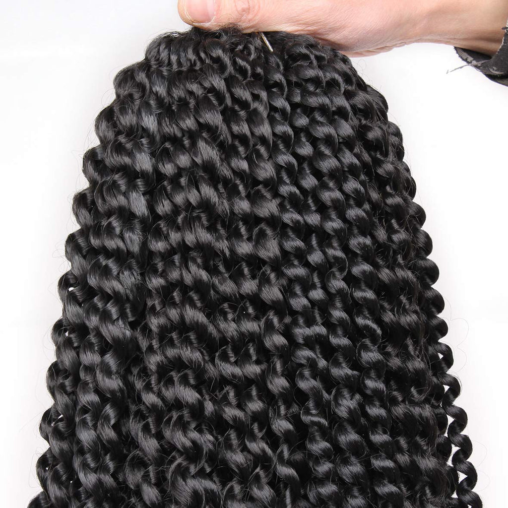 Xtrend Lot de 7 paquets d’extensions de cheveux Passion Twist - 18 mèches par paquet - 30,5 cm - Cheveux tressés au crochet