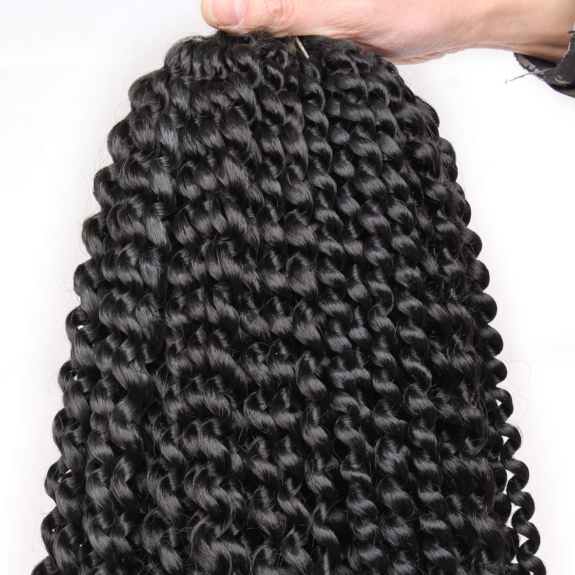 Xtrend Lot de 7 paquets d’extensions de cheveux Passion Twist - 18 mèches par paquet - 30,5 cm - Cheveux tressés au crochet