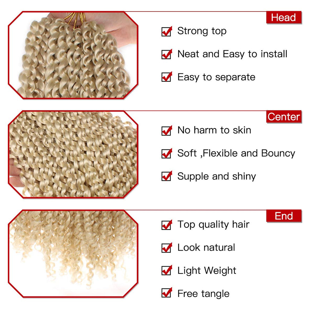 Xtrend Lot de 7 paquets d’extensions de cheveux Passion Twist - 18 mèches par paquet - 30,5 cm - Cheveux tressés au crochet