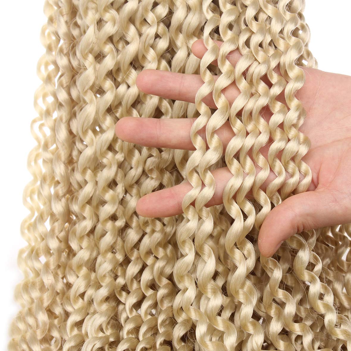Xtrend Lot de 7 paquets d’extensions de cheveux Passion Twist - 18 mèches par paquet - 30,5 cm - Cheveux tressés au crochet
