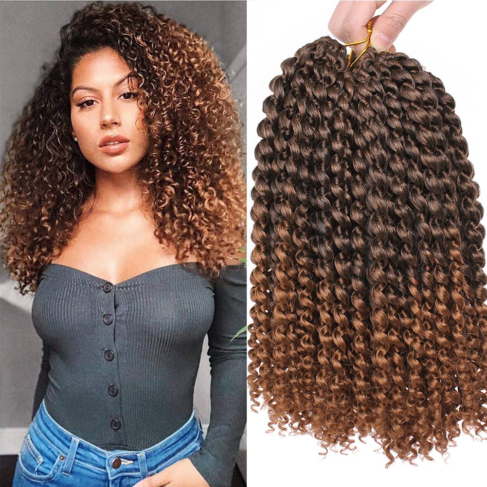 Xtrend Lot de 7 paquets d’extensions de cheveux Passion Twist - 18 mèches par paquet - 30,5 cm - Cheveux tressés au crochet