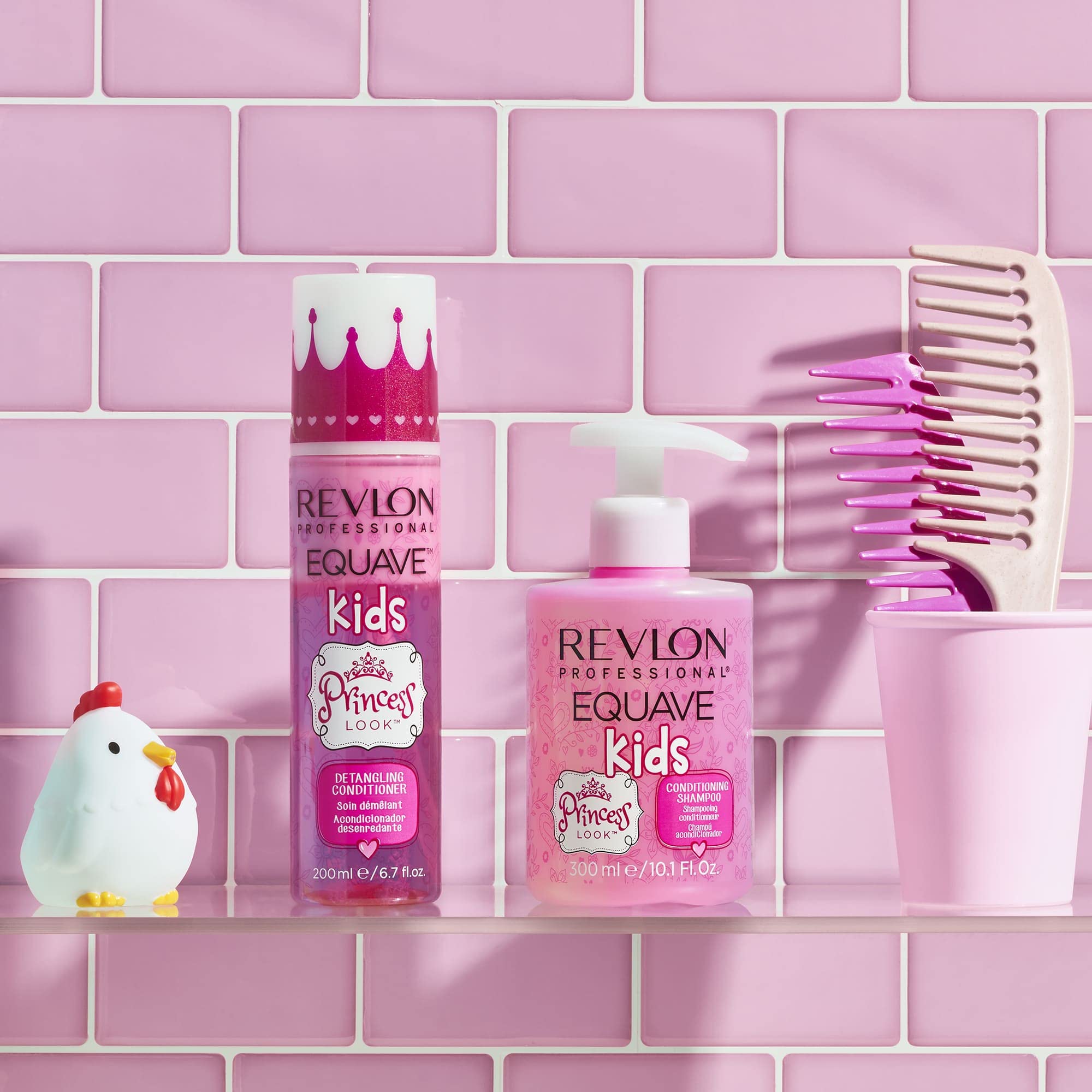 Revlon Professional, Equave™, Shampoing Démêlant, Hypoallergéniques et Hydratant pour Enfant, 300ml
