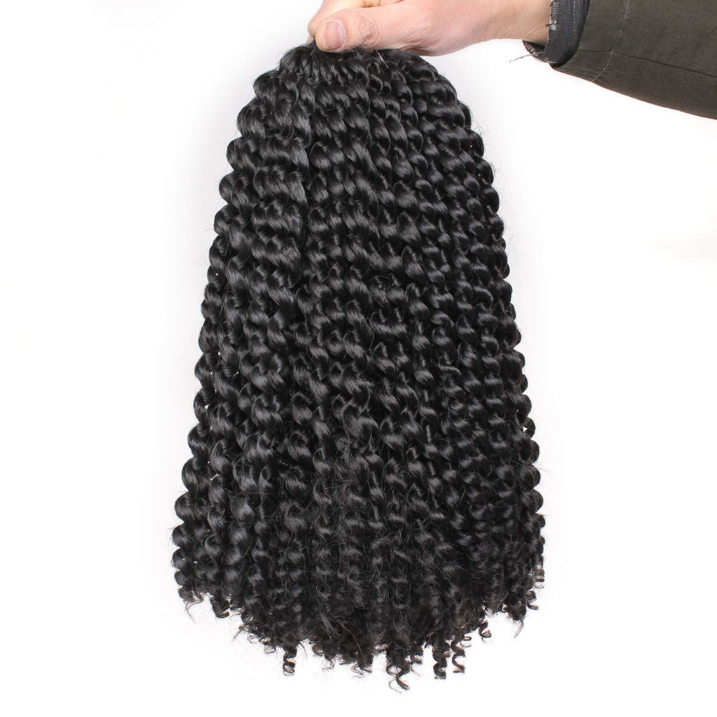 Xtrend Lot de 7 paquets d’extensions de cheveux Passion Twist - 18 mèches par paquet - 30,5 cm - Cheveux tressés au crochet