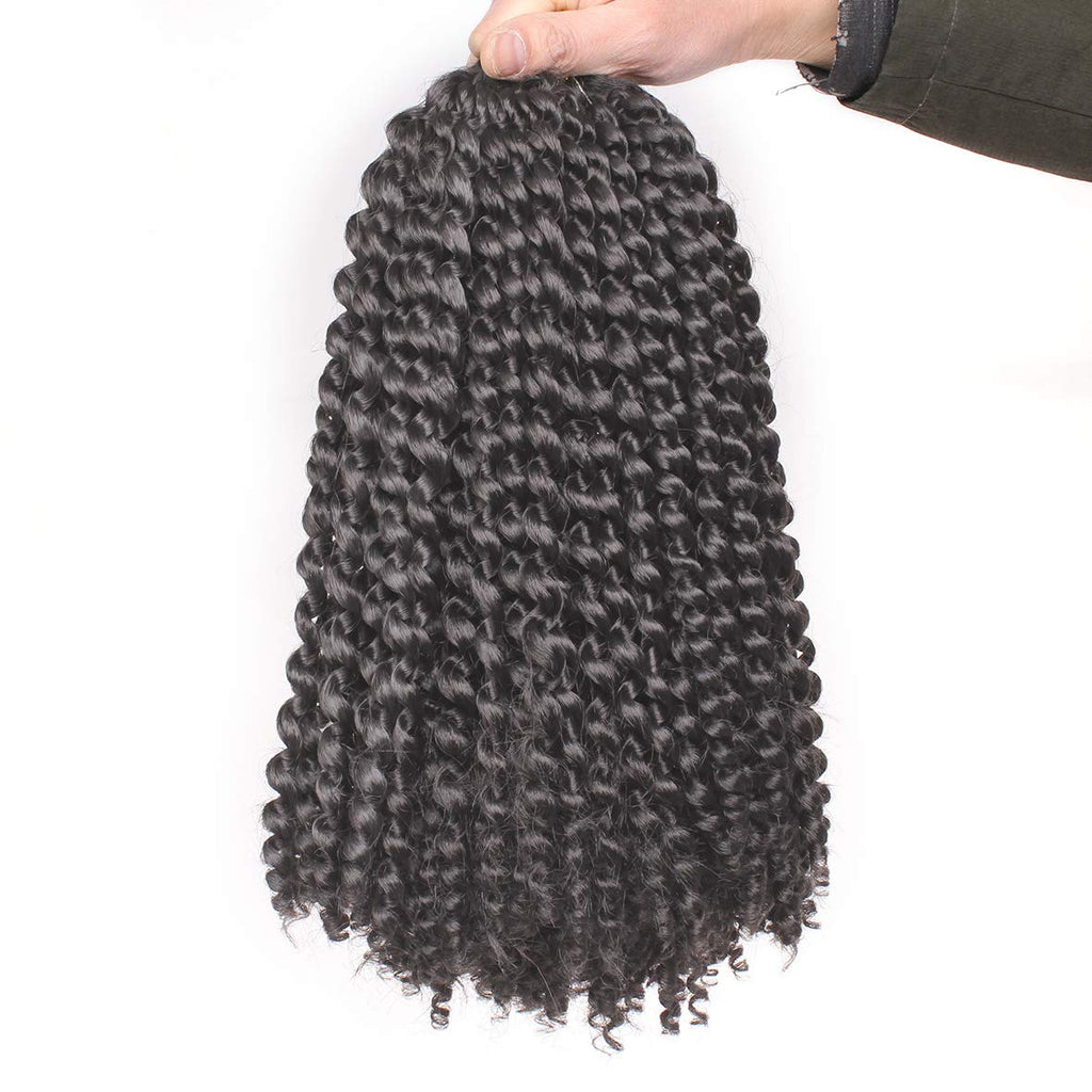 Xtrend Lot de 7 paquets d’extensions de cheveux Passion Twist - 18 mèches par paquet - 30,5 cm - Cheveux tressés au crochet