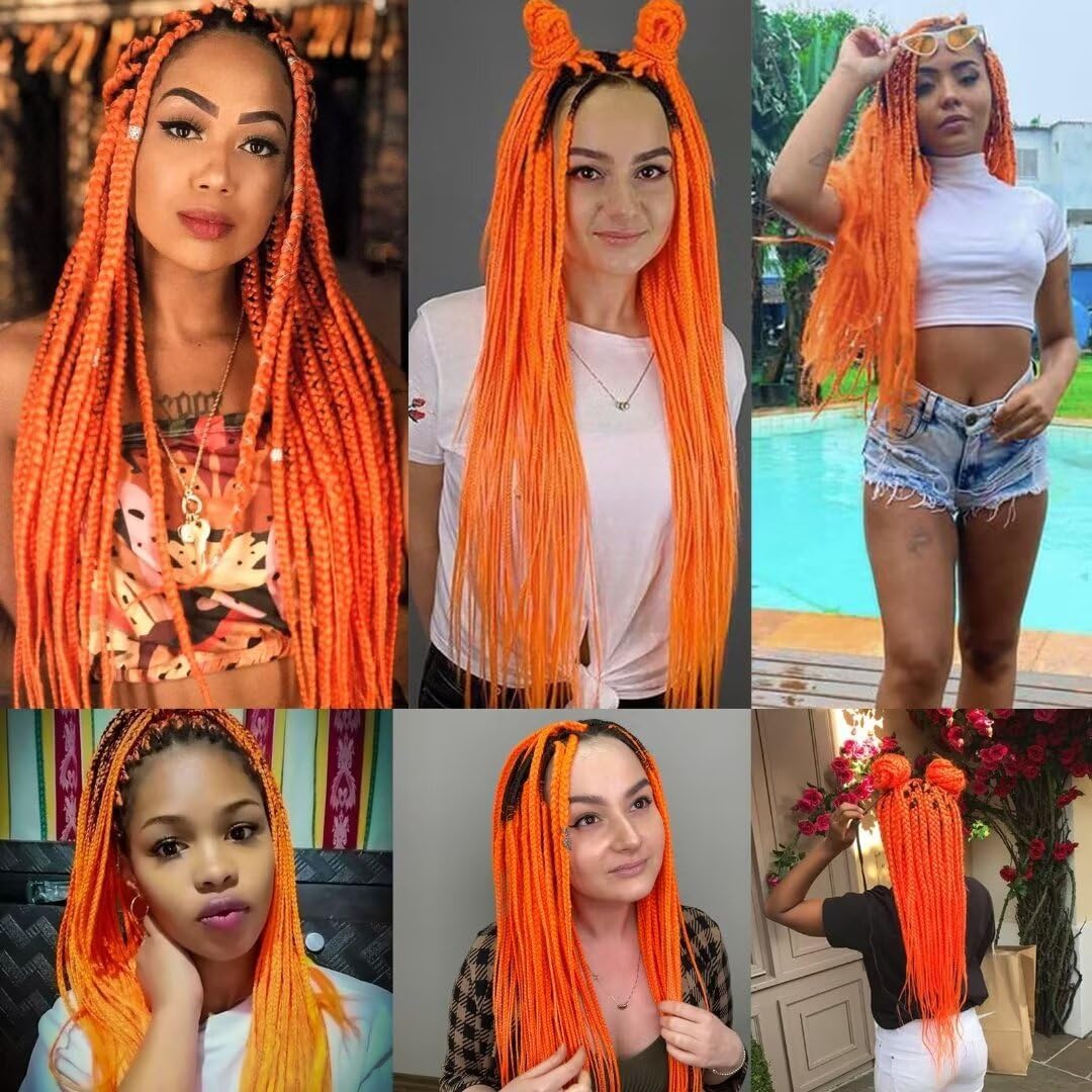 Bouclé Braiding Hair For Boho Braids Meches Rajout Cheveux Tresses For Bohemian Braids Pré-Étirés Meches Pour Tresses Africaine Meche Naturelle Pour Tresse（#Brown ，Total De 6 Packs) ）