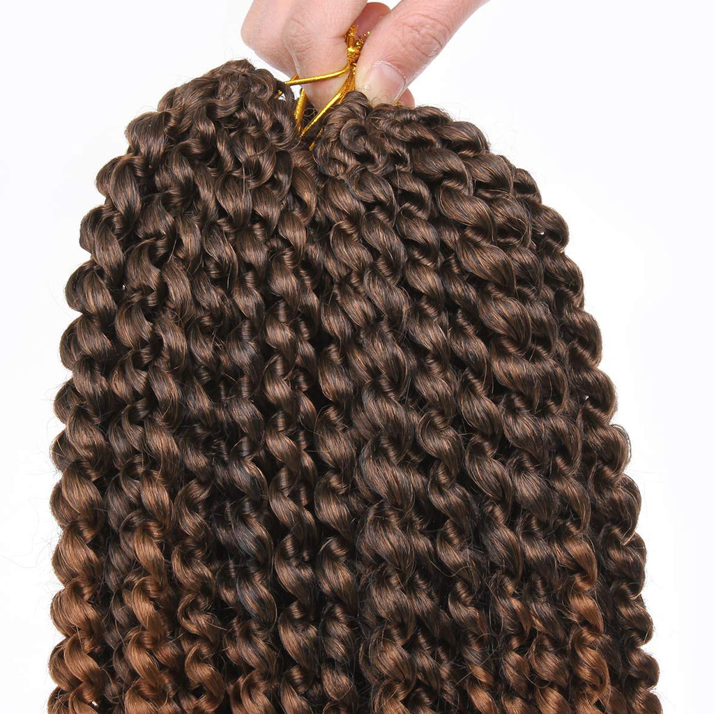 Xtrend Lot de 7 paquets d’extensions de cheveux Passion Twist - 18 mèches par paquet - 30,5 cm - Cheveux tressés au crochet
