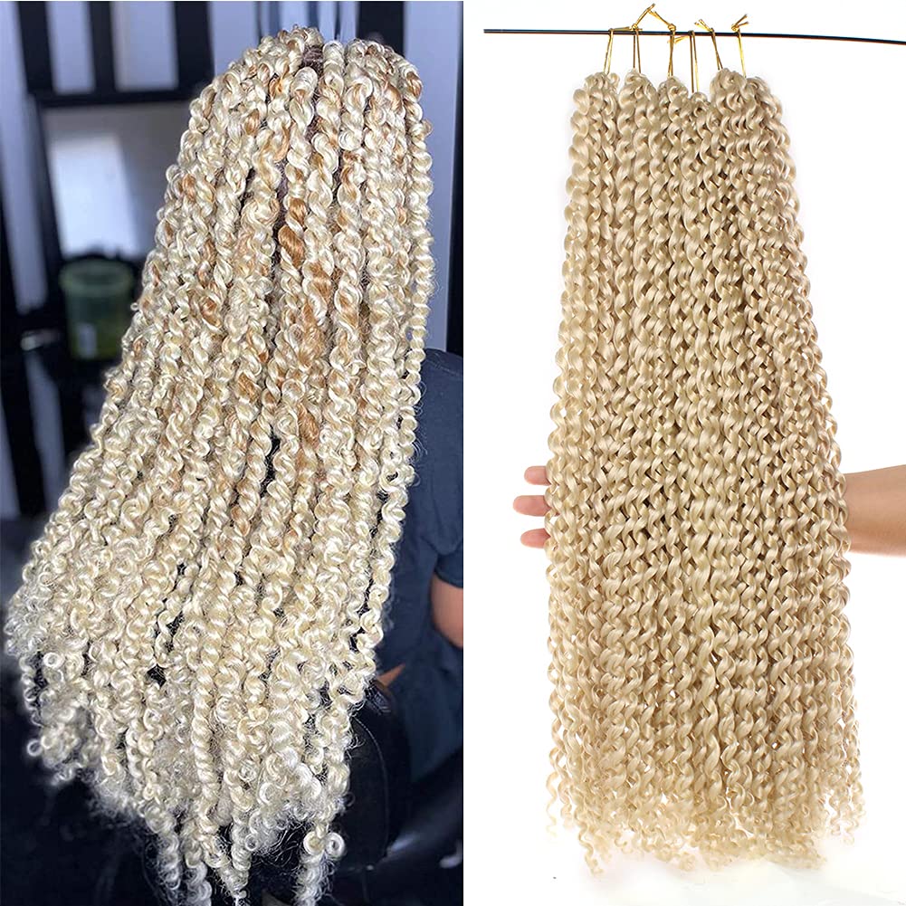 Xtrend Lot de 7 paquets d’extensions de cheveux Passion Twist - 18 mèches par paquet - 30,5 cm - Cheveux tressés au crochet