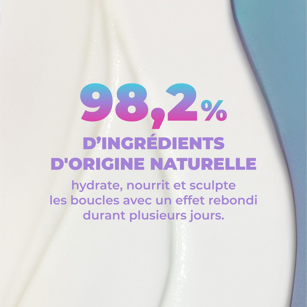 Les Secrets de Loly – Cloud Fusion – Mousse coiffante fixante Volume & définition – Cheveux ondulés, bouclés et frisés – Avec acide hyaluronique – 200 ml