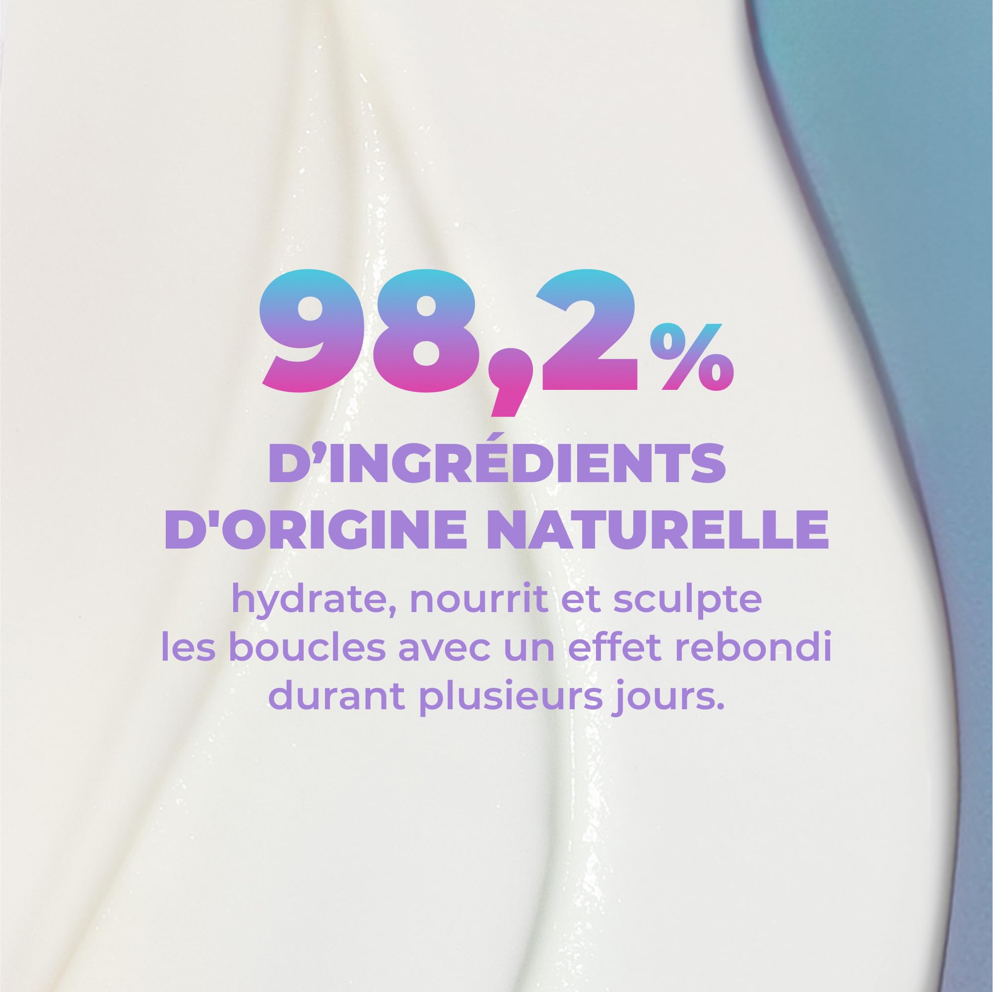 Les Secrets de Loly – Cloud Fusion – Mousse coiffante fixante Volume & définition – Cheveux ondulés, bouclés et frisés – Avec acide hyaluronique – 200 ml