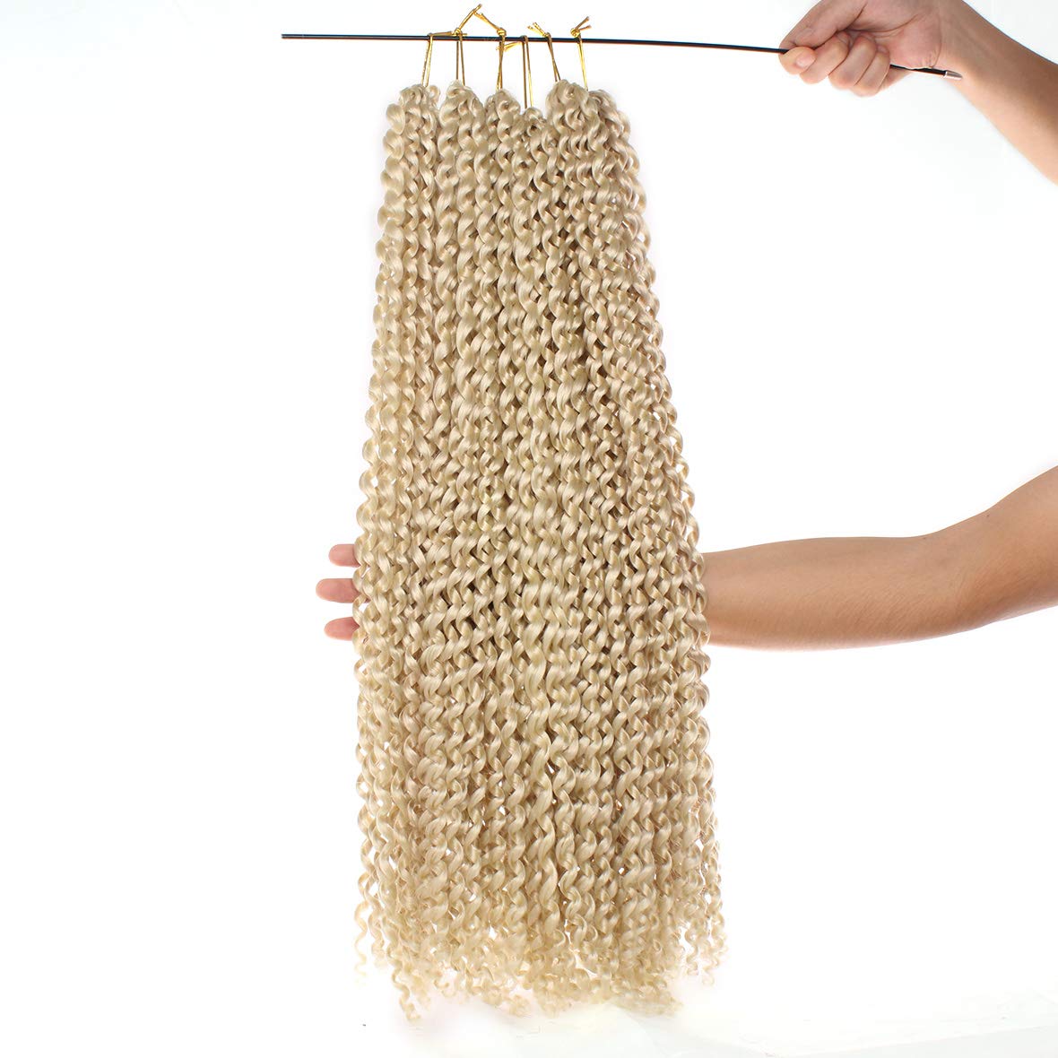Xtrend Lot de 7 paquets d’extensions de cheveux Passion Twist - 18 mèches par paquet - 30,5 cm - Cheveux tressés au crochet