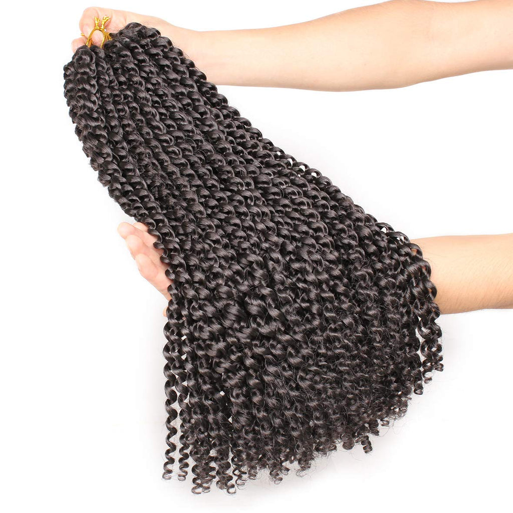 Xtrend Lot de 7 paquets d’extensions de cheveux Passion Twist - 18 mèches par paquet - 30,5 cm - Cheveux tressés au crochet