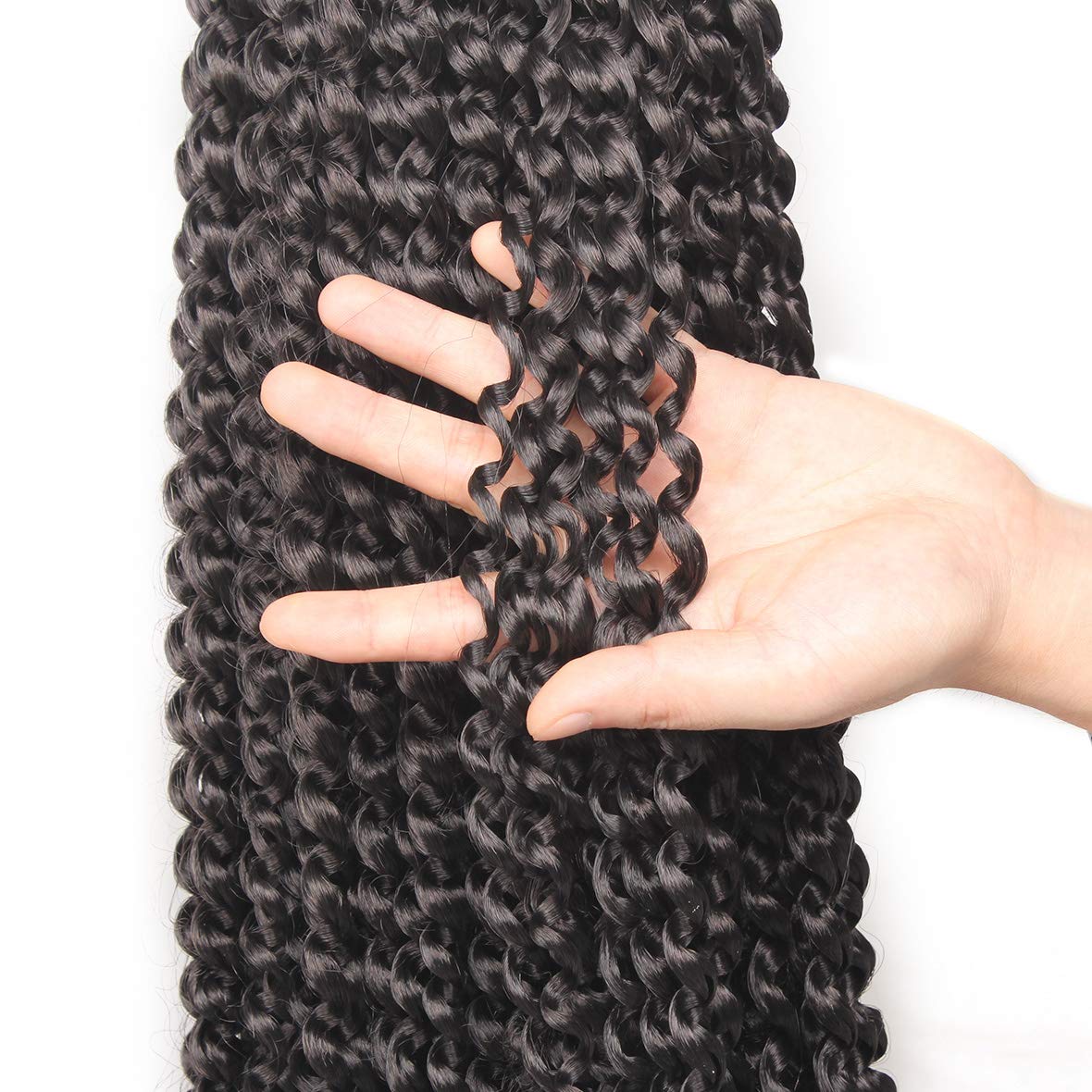 Xtrend Lot de 7 paquets d’extensions de cheveux Passion Twist - 18 mèches par paquet - 30,5 cm - Cheveux tressés au crochet