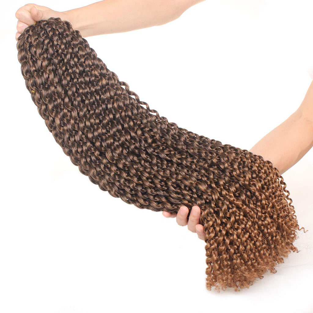 Xtrend Lot de 7 paquets d’extensions de cheveux Passion Twist - 18 mèches par paquet - 30,5 cm - Cheveux tressés au crochet