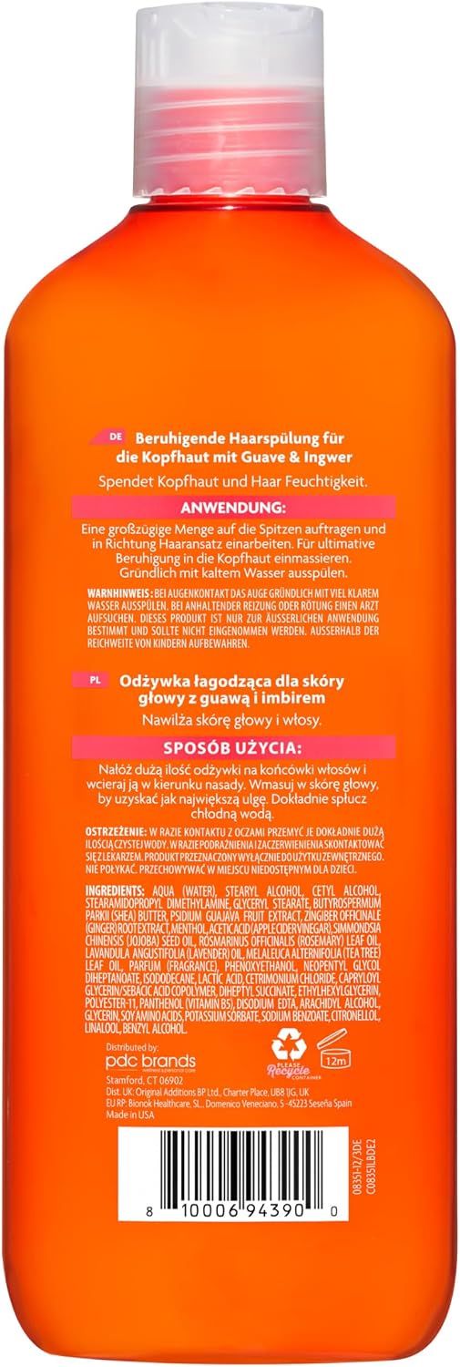 Cantu - Après-Shampooing Apaisant pour le Cuir Chevelu à Base de Goyave 400 ml