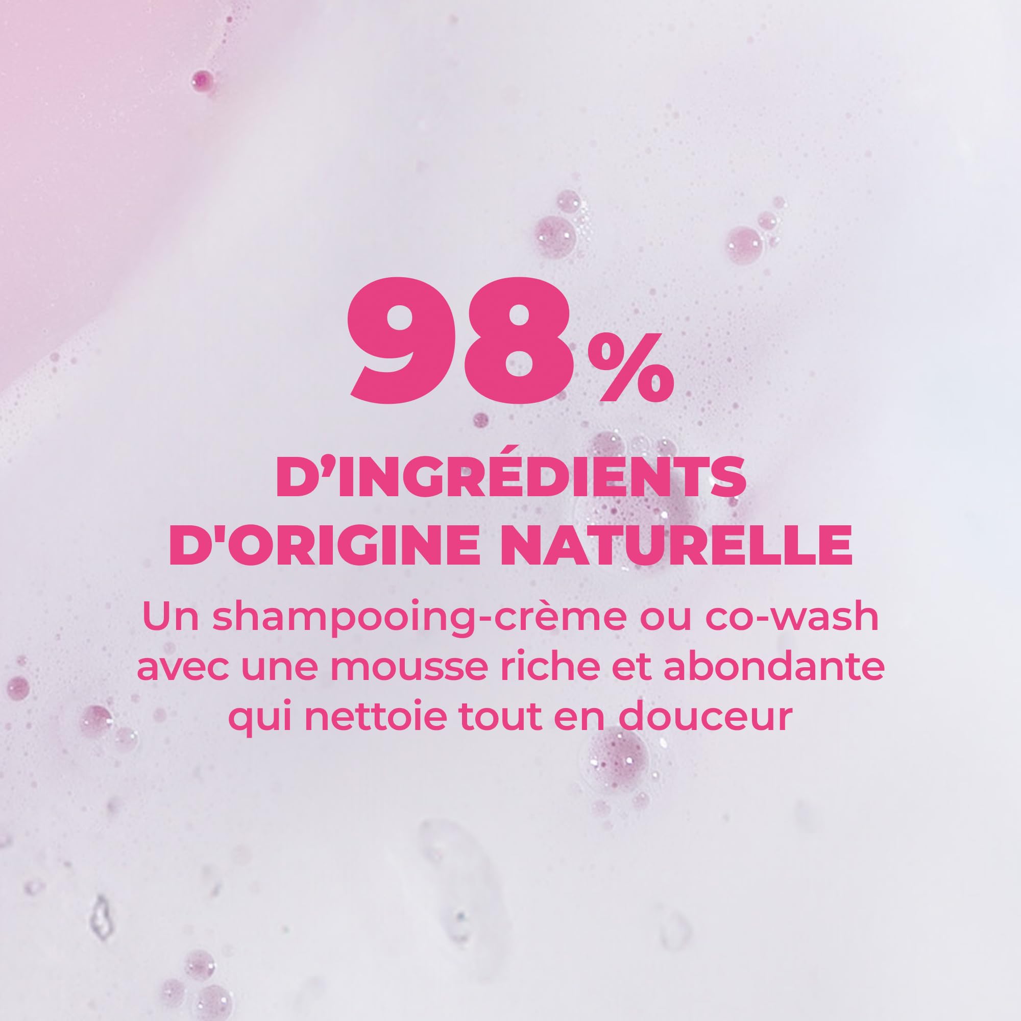 Les Secrets de Loly – Cloud Fusion – Mousse coiffante fixante Volume & définition – Cheveux ondulés, bouclés et frisés – Avec acide hyaluronique – 200 ml