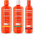 Shampoing et revitalisant sans sulfate Cantu 12oz avec crème activatrice de boucles hydratantes au beurre de karité 12oz