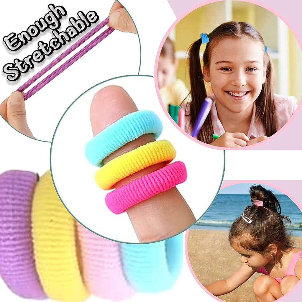 Accessoires à cheveux Trolls pour enfants, brosse à cheveux pour filles, pompons, nœud à cheveux et pince à cheveux pour enfants, pinces à cheveux multicolores pailletées avec de belles breloques