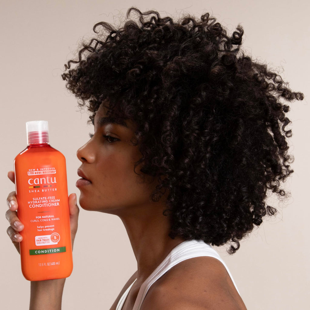 Cantu Après-Shampooing Crème Hydratant, au Beurre de Karité, 400 ml (l’Emballage Peut Varier)