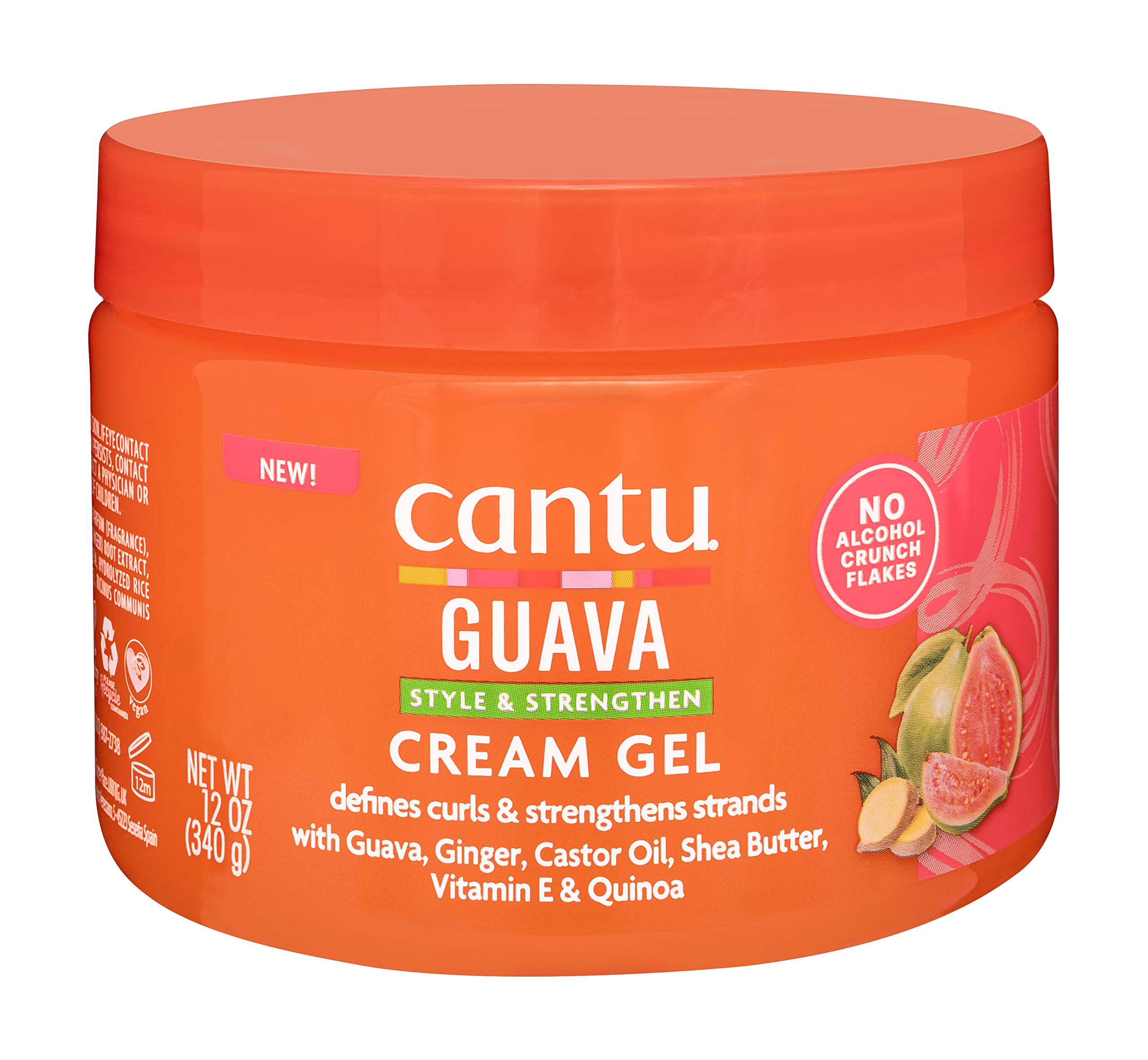 Cantu Guava Gel-crème à base de goyave et de gingembre 340 g