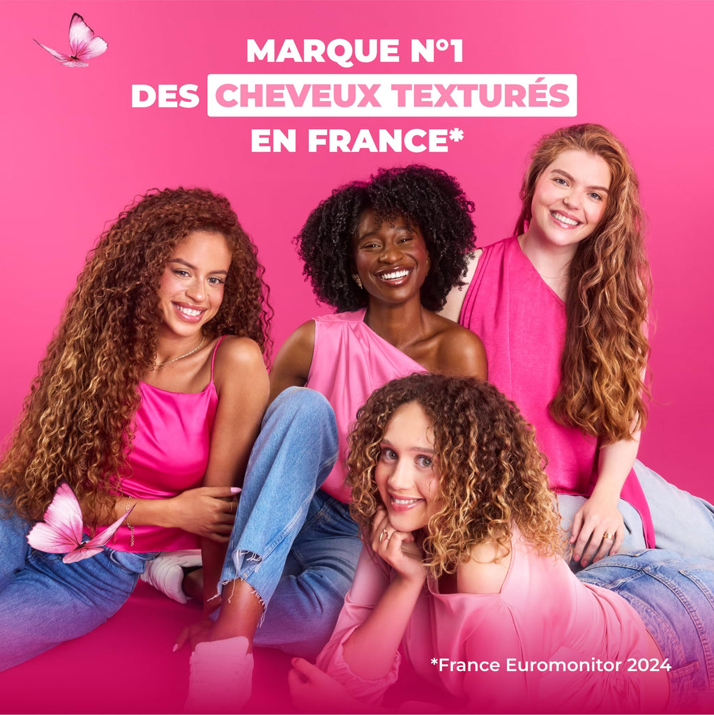 Les Secrets de Loly – Routine Cheveux Bouclés – Perfect Match + Pink Paradise + Kurl Nectar + Boost Curl – Hydratation & Définition – Formule Naturelle – Cheveux Ondulés, Bouclés & Frisés