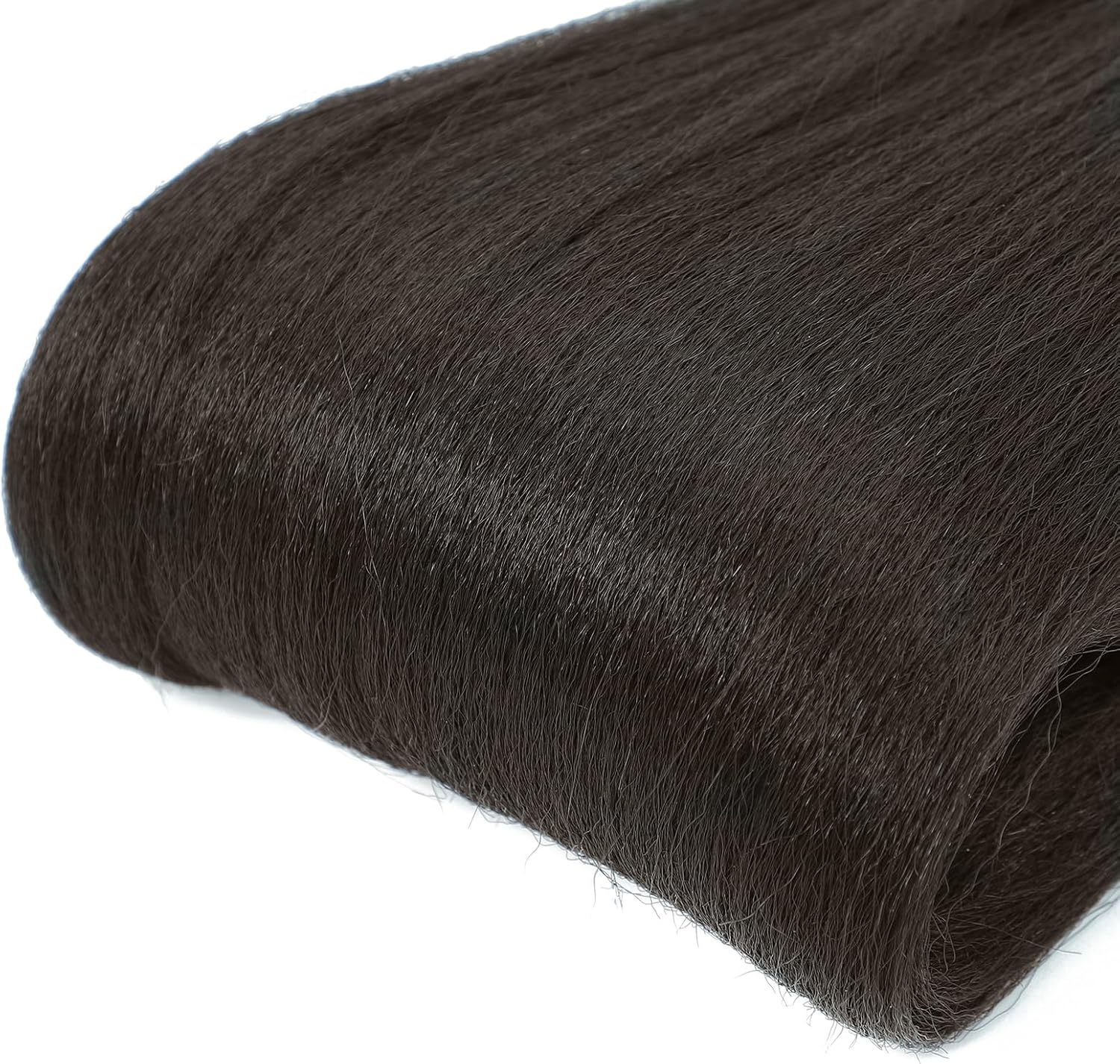 Rajout Cheveux Tressés Pré-étirés Noir Naturelles Black 30 Pouces Long Kanekalon Easy Braids Meches Cheveux pour Tresses Africaine 6 Paquets Knotless Yaki Nattes Extensions de Cheveux(1B#)