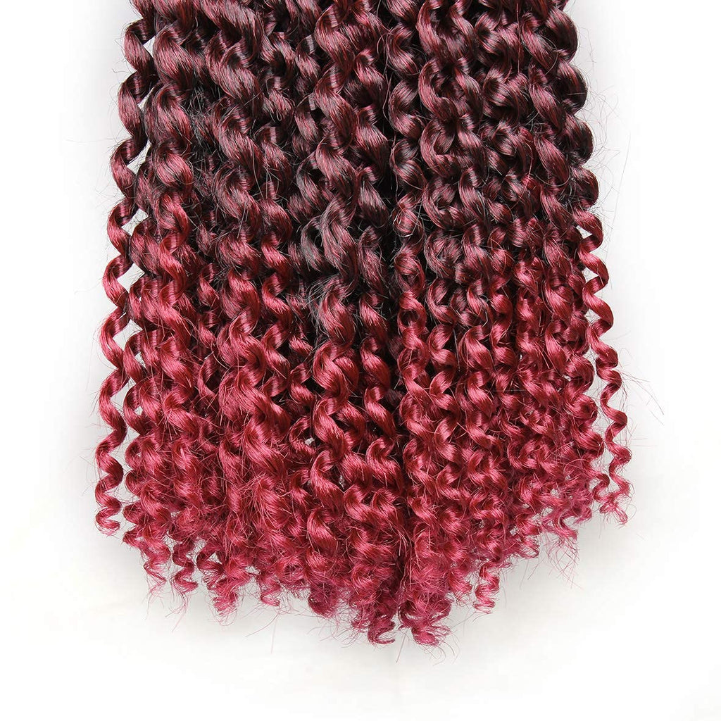 Xtrend Lot de 7 paquets d’extensions de cheveux Passion Twist - 18 mèches par paquet - 30,5 cm - Cheveux tressés au crochet