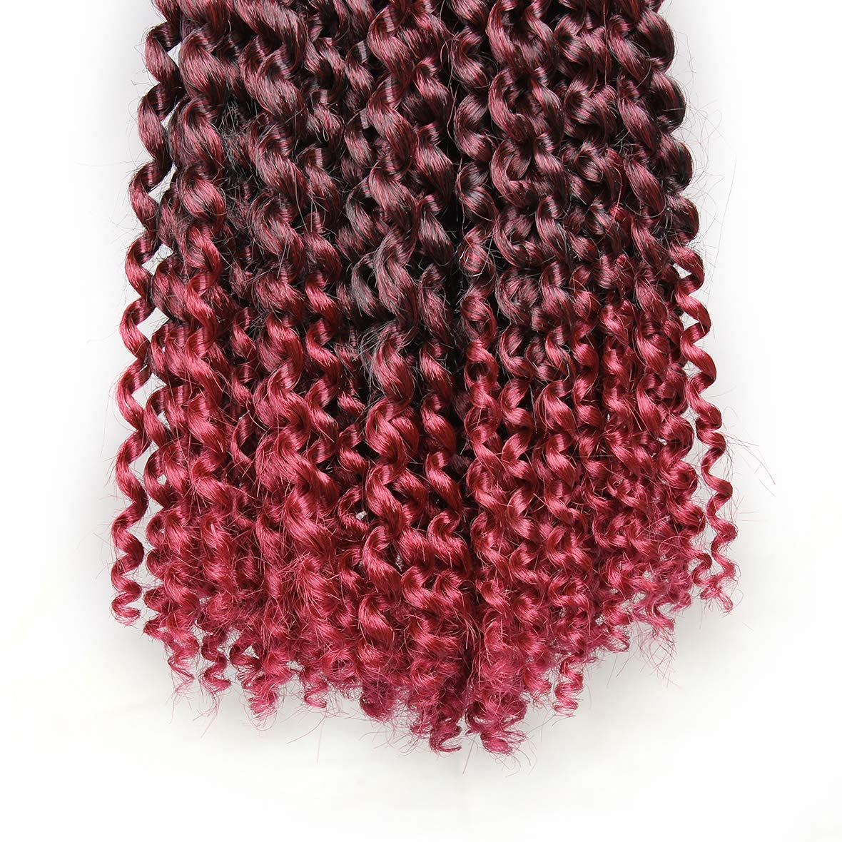 Xtrend Lot de 7 paquets d’extensions de cheveux Passion Twist - 18 mèches par paquet - 30,5 cm - Cheveux tressés au crochet