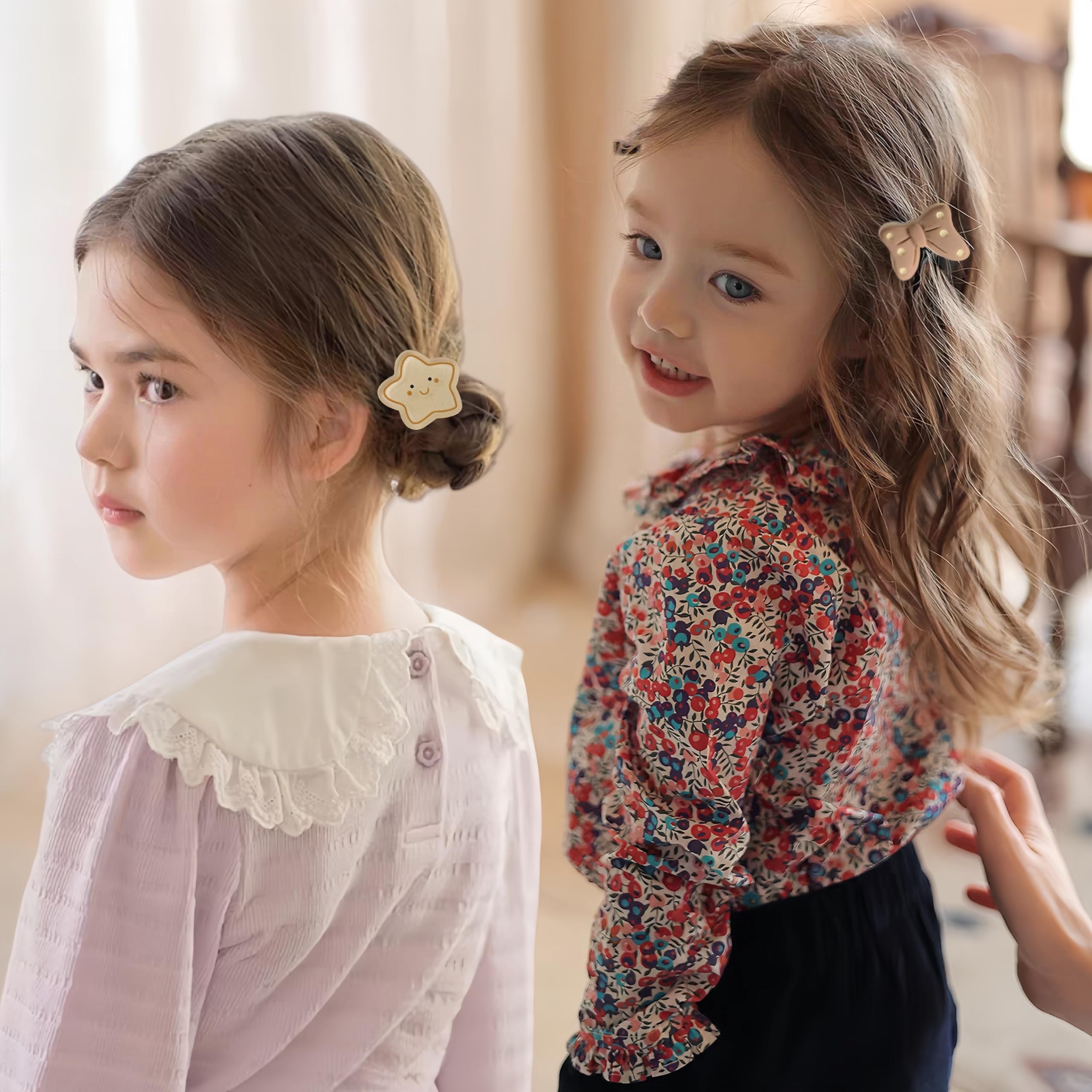Lot de 30 élastiques à cheveux pour enfants, élastiques colorés et souples, bandeau à nœud papillon, élastique pour fille, pour queue de cheval, accessoires pour cheveux pour petites filles